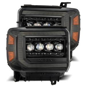 AlphaREX - 880616 | AlphaRex NOVA-Series LED Projector Headlights For GMC Sierra (2014-2018) | Alpha-Black - Image 1