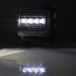 AlphaREX - 880617 | AlphaRex NOVA-Series LED Projector Headlights For GMC Sierra (2014-2018) | Black - Image 6