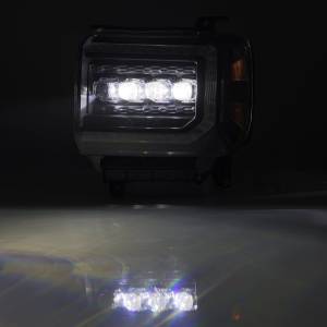 AlphaREX - 880617 | AlphaRex NOVA-Series LED Projector Headlights For GMC Sierra (2014-2018) | Black - Image 7