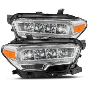 AlphaREX - 880706 | AlphaRex NOVA-Series LED Projector Headlights For Toyota Tacoma (2016-2023) | Chrome - Image 1