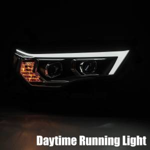 AlphaREX - 880731 | AlphaRex PRO-Series Halogen Projector Headlights For Toyota 4Runner (2014-2020) | Chrome - Image 3