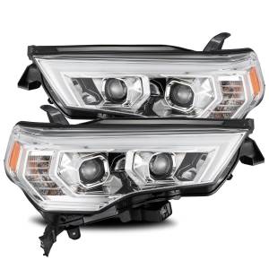 AlphaREX - 880731 | AlphaRex PRO-Series Halogen Projector Headlights For Toyota 4Runner (2014-2020) | Chrome - Image 1