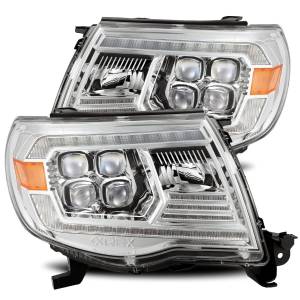 AlphaREX - 880743 | AlphaRex NOVA-Series LED Projector Headlights For Toyota Tacoma (2005-2011) | Chrome - Image 1