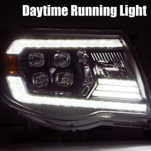 AlphaREX - 880744 | AlphaRex NOVA-Series LED Projector Headlights For Toyota Tacoma (2005-2011) | Alpha-Black - Image 3