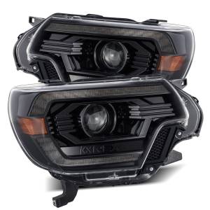 AlphaREX - 880748 | AlphaRex PRO-Series Halogen Projector Headlights For Toyota Tacoma (2012-2015) | Alpha-Black - Image 1