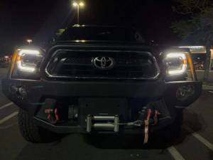 AlphaREX - 880749 | AlphaRex PRO-Series Halogen Projector Headlights For Toyota Tacoma (2012-2015) | Black - Image 9