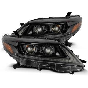 880763 | AlphaRex PRO-Series Halogen Projector Headlights For Toyota Sienna (2011-2020) | Alpha-Black