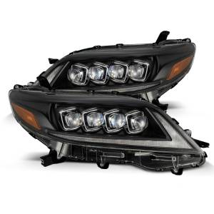 AlphaREX - 880768 | AlphaRex NOVA-Series LED Projector Headlights For 11-20 Toyota Sienna | Black - Image 1