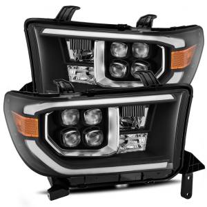 880774 | AlphaRex NOVA-Series LED Projector Headlights For Toyota Tundra (2007-2013) / Toyota Sequoia (2008-2017) | With Level Adjuster | Black