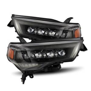 AlphaREX - 880810 | AlphaRex MK II NOVA-Series LED Projector Headlights For Toyota 4Runner (2014-2023) | DRL (White or Amber) | Alpha-Black - Image 1