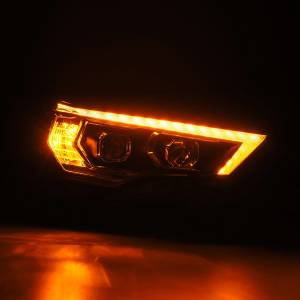 AlphaREX - 880811 | AlphaRex MK II LUXX-Series LED Projector Headlights For Toyota 4Runner (2014-2023) | DRL (White/Amber) | Black - Image 4