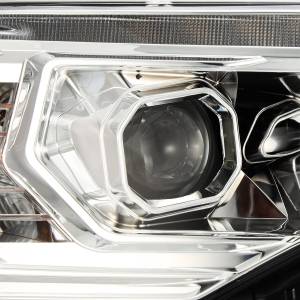 AlphaREX - 880812 | AlphaRex MK II LUXX-Series LED Projector Headlights For Toyota 4Runner (2014-2023) | DRL (White/Amber) | Chrome - Image 5