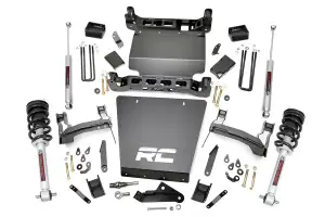 29133 | Rough Country 5 Inch Lift Kit Chevrolet Silverado 1500 / GMC Sierra 1500 | 2014-2019 | Premium N3 Shocks, Lifted N3 Struts