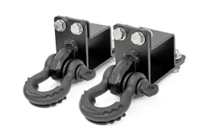 Rough Country - 73117 | Rough Country Rear Shackle Kit For Toyota Tacoma 4WD (2024-2024) | D Ring Combo - Image 3