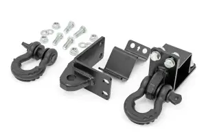 Rough Country - 73117 | Rough Country Rear Shackle Kit For Toyota Tacoma 4WD (2024-2024) | D Ring Combo - Image 4