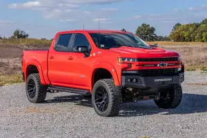 Rough Country - SRB01900B | Rough Country HD2 Aluminum Running Boards (2019-2025 Silverado, Sierra 1500 2WD/4WD | 2020-2025 Silverado, Sierra 2500 HD, 3500 HD 2WD/4WD | Crew Cab Models ONLY) - Image 9