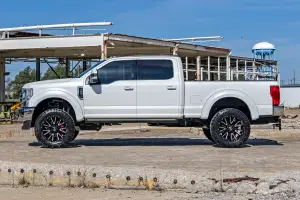 Rough Country - S-F21112 | Rough Country Sport Fender Flares For Ford F-250 / F-350 Super Duty | 2017-2022 | Flat Black - Image 5