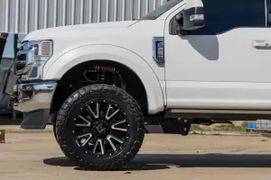 Rough Country - S-F21112 | Rough Country Sport Fender Flares For Ford F-250 / F-350 Super Duty | 2017-2022 | Flat Black - Image 9