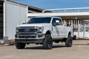 Rough Country - S-F21112-D1 | Rough Country Sport Fender Flares For Ford F-250 / F-350 Super Duty | 2017-2022 | Stone Gray - Image 7