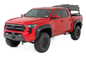 Rough Country - 72102 | Rough Country LED Ditch Light Kit For Toyota Tacoma (2024-2024) | Black Series With Flood Beam - Image 3