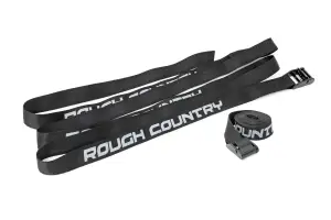 Rough Country - 117702A | Rough Country Cargo Tie Down Straps With Cam Buckle | 1 Inch X 9 Feet - Image 2