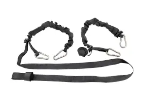 Rough Country - 117701A | Rough Country Elastic Straps With Carabiner Ends | 1 Inch X 6 Feet - Image 1