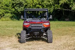 Rough Country - 93155 | Rough Country High Clearance With 2 Inch Forward Offset Forged Aluminum Control Arms For Polaris Ranger 1000XP (2017-2023) | Aluminum Finish - Image 7