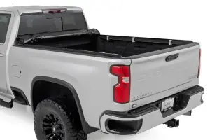 Rough Country - 42120690 | Rough Country Soft Roll Up Bed Cover For Chevrolet 2500 HD/3500 HD / GMC 2500 HD/3500 HD (2020-2024) - Image 2