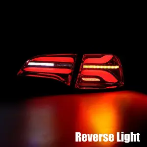 AlphaREX - 601040 | AlphaRex PRO-Series LED Tail Lights For Tesla Model Y (2020-2024) | With Stock Amber Turn Signal | Red Smoke - Image 8