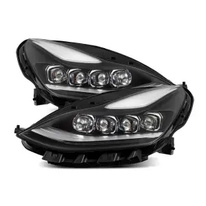 880860 | AlphaRex NOVA-Series LED Projector Headlights For Tesla Model 3 (2017-2023) / Model Y (2020-2024) | Black