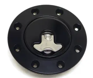 Ridetech - RT81000040 | RideTech Billet aluminum gas cap locking anodized Black (1962-1967 Nova) - Image 2