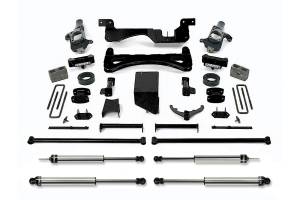 Fabtech Motorsports - FTSK1014DL | Fabtech 6 Inch Performance System With Dirt Logic Shocks (2001-2010 Silverado, Sierra 2500 HD, 3500 HD) - Image 1