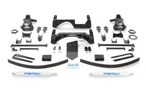 Fabtech Motorsports - FTSK1024 | Fabtech 6 Inch Basic System With Performance Shocks (2007-2013 Silverado, Sierra 1500 4WD) - Image 1