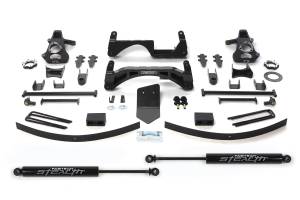 Fabtech Motorsports - FTSK1024M | Fabtech 6 Inch Basic System With Stealth Shocks (2007-2013 Silverado, Sierra 1500 4WD) - Image 1