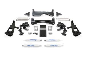 FTSK1051 | Fabtech 6 Inch RTS System With Performance Shocks (2011-2019 Silverado, Sierra 3500 HD)