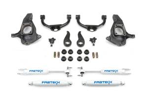 Fabtech Motorsports - FTSK1055 | Fabtech 3.5 Inch Ultimate System With Performance Shocks (2011-2019 Silverado, Sierra 2500 HD, 3500 HD) - Image 1