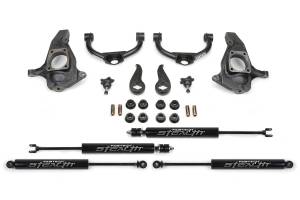 FTSK1055M | Fabtech 3.5 Inch Ultimate System With Stealth Shocks (2011-2019 Silverado, Sierra 2500 HD, 3500 HD)