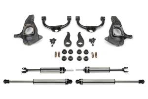 FTSK1056DL | Fabtech 3.5 Inch Ultimate System With Dirt Logic Shocks (2011-2019 Silverado, Sierra 2500 HD, 3500 HD)