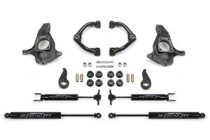 Fabtech Motorsports - FTSK1064M | Fabtech 3.5 Inch Ultimate System With Uniball UCA and Stealth (2011-2019 Silverado, Sierra 2500 HD, 3500 HD 2WD/4WD) - Image 1