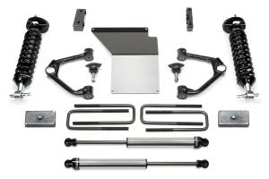 FTSK1070DL | Fabtech 3 Inch Budget System With Dirt Logic 2.5 (2014-2018 Silverado, Sierra 1500 with OE Cast Aluminum or Stamped Steel Control Arms)