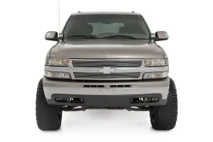 Rough Country - 82283 | Rough Country LED Ditch Light Kit For Chevrolet Silverado 1500 (1999-2006) | Black Series With Flood Beam - Image 4