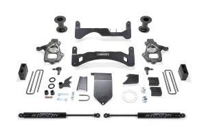 Fabtech Motorsports - FTSK1083M | Fabtech 6 Inch Basic System G2 With Stealth Shocks (2014-2018 Silverado, Sierra 1500 with OE Forged Steel Control Arms) - Image 1