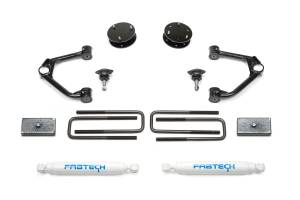 FTSK1126 | Fabtech 3 Inch Budget System With Performance Shocks (2019-2023 Silverado, Sierra 1500)