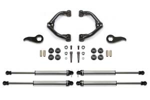 FTSK1155DL | Fabtech 3.5 Inch Uniball UCA Kit With Dirt LogicSS (2020-2024 Silverado, Sierra 2500 HD)