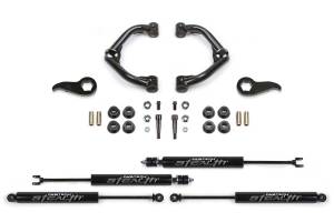 Fabtech Motorsports - FTSK1155M | Fabtech 3.5 Inch Uniball UCA Kit With Stealth Shocks (2020-2024 Silverado, Sierra 2500 HD) - Image 1