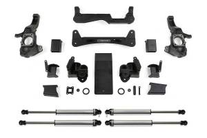 FTSK1159DL | Fabtech 6 Inch RTS System With Dirt Logic Shocks (2020-2024 Silverado, Sierra 2500 HD)