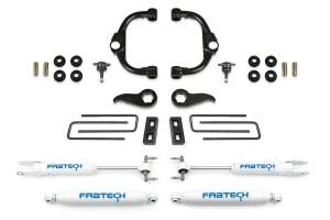 Fabtech Motorsports - FTSK1179 | Fabtech 3.5 Inch BJ UCA Kit With Performance Shocks (2020-2024 Silverado, Sierra 3500 4WD) - Image 1