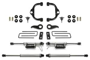 FTSK1180DL | Fabtech 3.5 Inch BJ UCA Kit With Dirt LogicSS Resi (2020-2024 Silverado, Sierra 3500 4WD)