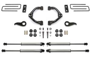 FTSK1181DL | Fabtech 3.5 Inch Uniball UCA Kit With Dirt LogicSS (2020-2024 Silverado, Sierra 3500 4WD)