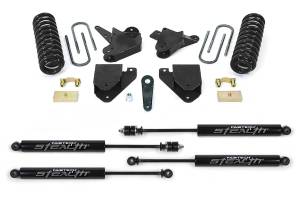 FTSK2097M | Fabtech 6 Inch Basic System With Stealth Shocks (1999-2000 F250, F350 Super Duty 2WD Gas and 6.0 Diesel)